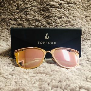 Topfoxx Candy Sunnies- Rose Gold